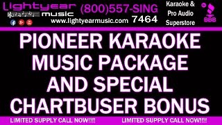 Pioneer Karaoke Music Package Special Chartbuster cdg Karaoke Music Bonus Lightyearmusic 🎵 4K [upl. by Beghtol]