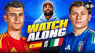 Spain vs Italy LIVE  UEFA Euro 2024 Watch Along and Highlights with RANTS [upl. by Dorcia]