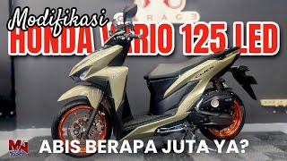 Review Modifikasi Vario 125 Daily Use  Modal Bersih Berani Tampil  MNVLOG [upl. by Hahsia599]