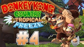 EL REY DE LA VAGONETA  PARTE 4  DONKEY KONG COUNTRY TROPICAL FREEZE SWITCH [upl. by Atnahsa208]