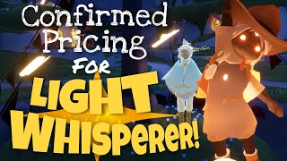 Light Whisperer is HERE Confirmed Pricing  Traveling Spirit  Sky Children of the Light nastymold [upl. by Ryann87]