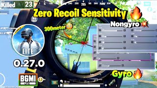 😱Pubg Lite Zero Recoil Sensitivity Settings 2024😳 Pubg Lite Sensitivity Settings Full Guide 2024 🔥 [upl. by Rannug]