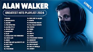 Alan Walker Songs Playlist 2024  The Best Of Alan Walker  Greatest Hits Full Album 2024 Lyrics [upl. by Clementi202]