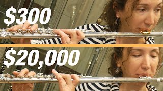 Can You Hear the Difference Between a Cheap and Expensive Flute [upl. by Thanasi]