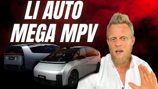 Li Auto Mega MPV has 750km range amp charges in 12 minutes with CATL battery [upl. by Deyas444]