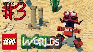 Ethan plays LEGO Worlds 3  BURNARD BAZOOKA [upl. by Dorri]