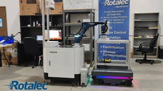 Rotalec  OnRobot Doosan amp MiR demo [upl. by Eiramrefinnej]