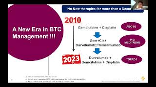 New Updates in 1st Line BTC Management by Dr Pulkit Nag  Oncology Perspective 2024 [upl. by Adiraf]