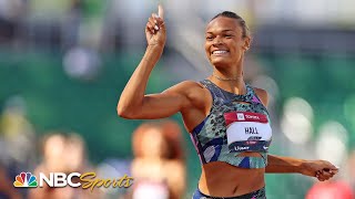 Anna Hall dominates for Heptathlon National Title  NBC Sports [upl. by Marylin792]