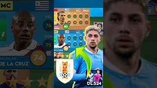 🇺🇾 Plantilla de URUGUAY DLS 24😎 TODOS LOS JUGADORES de URUGUAY ACTUALIZACION [upl. by Ailenroc]