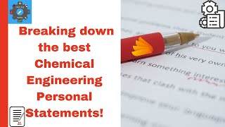 Breaking down the best UCAS Personal statements for Chemical Engineering [upl. by Tynan]