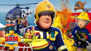 I migliori salvataggi di veicoli 🔥🚒  Compilation di 1 ora di Sam il pompiere  Film per bambini [upl. by Rainwater]