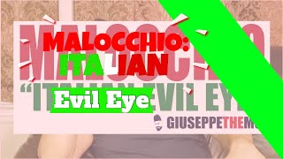 MALOCCHIO ITALIAN EVIL EYE [upl. by Navert]