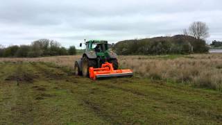 TRC Rinieri heavy duty flail mower [upl. by Nykal]