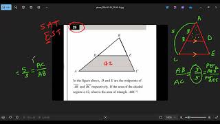 SATESTACT Geometry Similarity and Proportion [upl. by Bearce888]