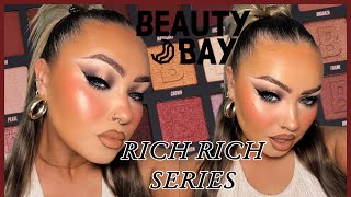 Beauty Bay RICH RICH Palette Series 🤎 Bold Matte Spotlight Eye [upl. by Mitch]