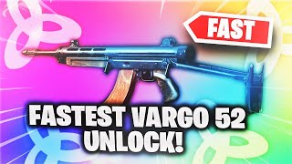 VARGO 52  HOW TO FASTEST UNLOCK amp LEVEL UP GLITCH WOUT BLACK OPS COLD WAR Tutorial [upl. by Lerraf]