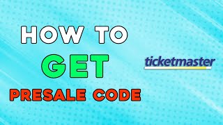 How To Get Ticketmaster Presale Code Easiest Way [upl. by Assilim]