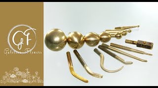 How to use millinery tools to make couture silk and leather flowers in Japanese technique Trailer [upl. by Ateuqram]