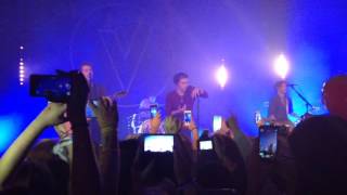 The Vamps  Rest Your Love  I Found A Girl 5112015 Brussels [upl. by Mokas]