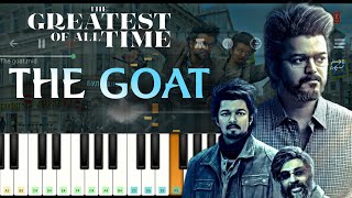 The GOAT Theme  The Greatest of All Time  Piano Cover with NOTES [upl. by Soloma]