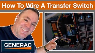 Wire a Transfer Switch Safely Connecting a Standby Generator to your Home’s Electrical System [upl. by Anwahsal]