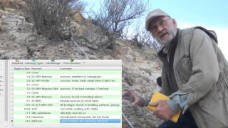 RWM 16 Measuring amp Plotting Outcrop Sections In RockWorks [upl. by Remmer]