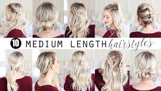 TEN Medium Length Hairstyles  Twist Me Pretty [upl. by Isola]