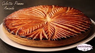 Recette de Galette des Rois Pomme Amande [upl. by Mayap729]