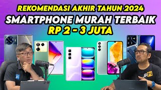 9 Smartphone Murah Terbaik 23 Juta Rupiah  Akhir 2024 [upl. by Salahi]