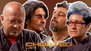 Chopped Chicken Feet Black Radishes Halloween Candy  Full Episode Recap  S8 E1  Food Network [upl. by Loella]