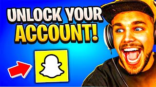 How to Unlock PERMANENTLY LOCKED Snapchat EASY [upl. by Janelle]