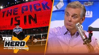 Colin Cowherd on the true value of a firstround draft pick Green Bays schedule  NFL  THE HERD [upl. by Aysan]