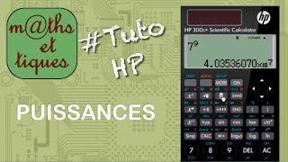 Calculer des puissances notation scientifique  Tutoriel HP Collège [upl. by Yevrah]