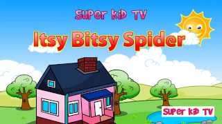 Itsy Bitsy Spider Kids Nursery Rhyme for Children  Kids Song [upl. by Ferde864]