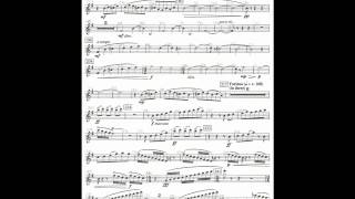 Vesuvius Frank Ticheli Clarinet part [upl. by Nodarb619]