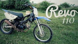 Modifikasi Honda Revo Trail Kabut Salju GrasstrackAdventure [upl. by Noizneb]