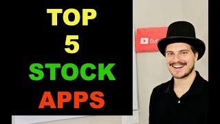 TOP 5 STOCK MARKET APPS I USE 2018 [upl. by Nichol]