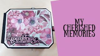 My Cherished MemoriesTonic Studios memory book Die set [upl. by Aiotal]