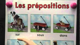 CHANTE AVEC MOI Les prépositions SING WITH ME Prepositions [upl. by Nim]