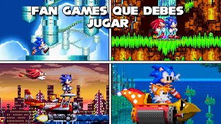 Recomendación 5 Fan Games De Sonic Que Debes Jugar [upl. by Linis]