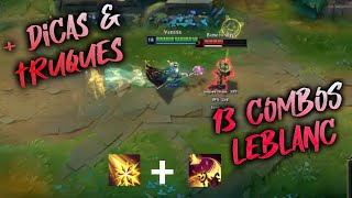 13 COMBOS DE LEBLANC EM 3 MINUTOS  Ventrix BR [upl. by Eilema937]