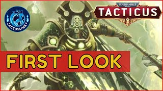 Warhammer 40k Tacticus  Guild Boss  Szarekh The Silent King  First Look [upl. by Idonah]