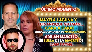 MAYELA LAGUNA Y LUIS ENRIQUE GUZMAN CARA A CARA ADRIAN MARCELO SE BURL∆ DE LlAM PAYNE Y MÁS [upl. by Farhi380]