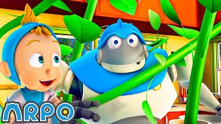 Plant Vs Robot 🌱🤖  ARPO The Robot Classics  Full Episode  Baby Compilation [upl. by Sinai306]