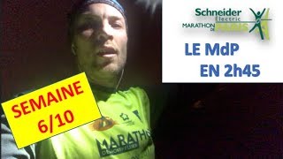 ALBI PROJECT SEMAINE 6 THE NIGHT CALL MARATHON DE PARIS EN 2H45 [upl. by Fisa492]