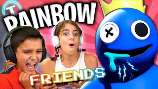 ESCAPAMOS de BLUE en RAINBOW FRIENDS de ROBLOX [upl. by Ellertnom275]