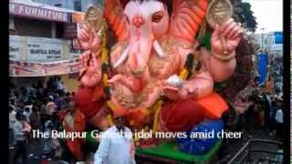 Ganesh Procession in Hyderabad [upl. by Yalhsa]