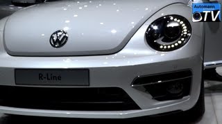 2013 VW Beetle 20 TSi RLine  In Detail 1080p FULL HD [upl. by Akyeluz539]