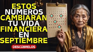 ¡TE ARREPENTIRÁS 10 NÚMEROS de la SUERTE que TRANSFORMARÁN TU VIDA EN SEPTIEMBRE [upl. by Dauf]